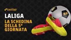 Schedina LaLiga 11-14 settembre