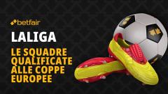 Tutte le squadre de LaLiga qualificate alle coppe europee