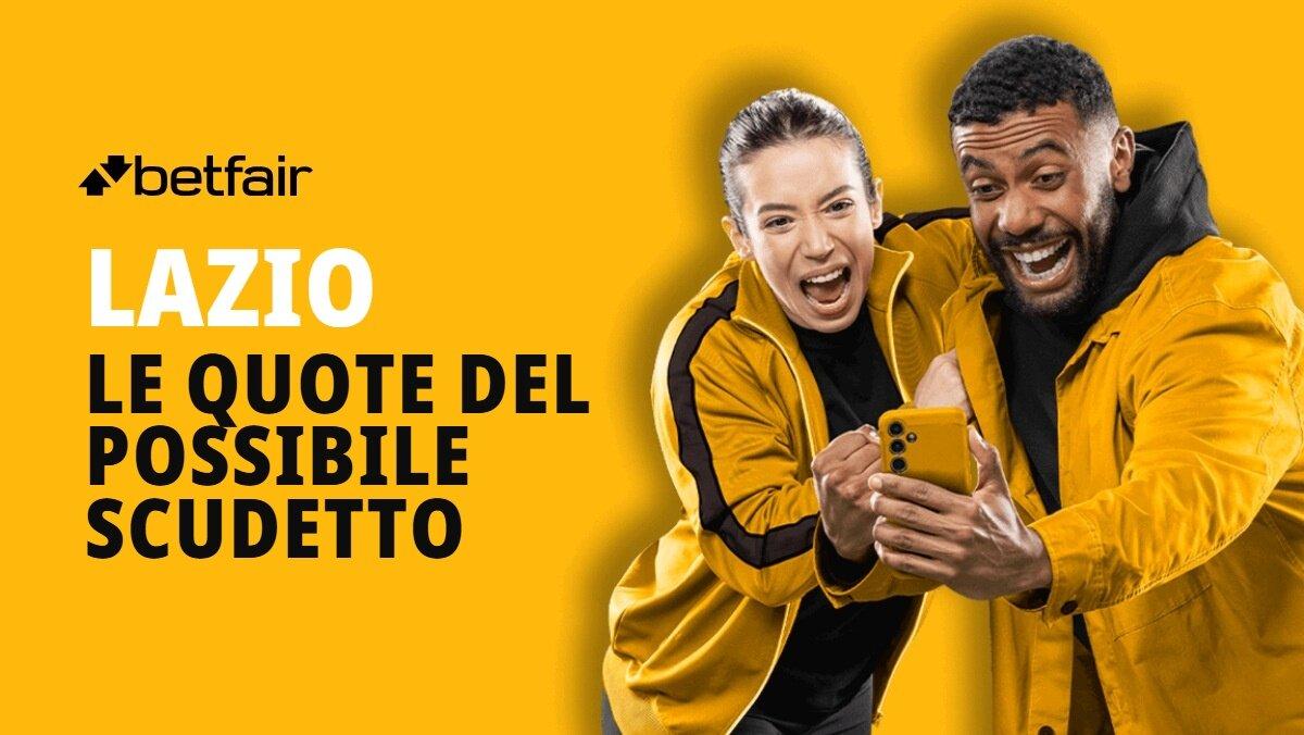 Le quote del possibile scudetto della Lazio