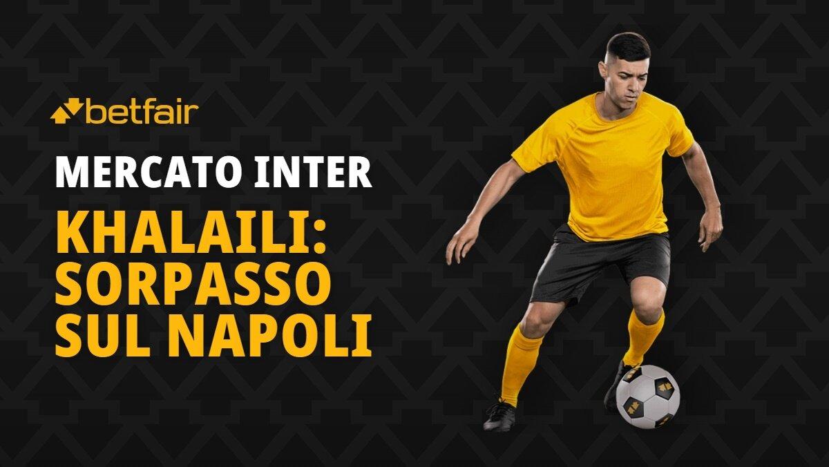 L'Inter ha sorpassato il Napoli nella corsa ad Anan Khalaili