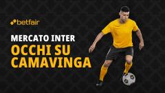 Eduardo Camavinga del Real Madrid è stato accostato all'Inter