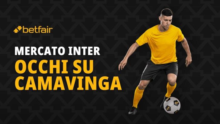 Eduardo Camavinga del Real Madrid è stato accostato all'Inter