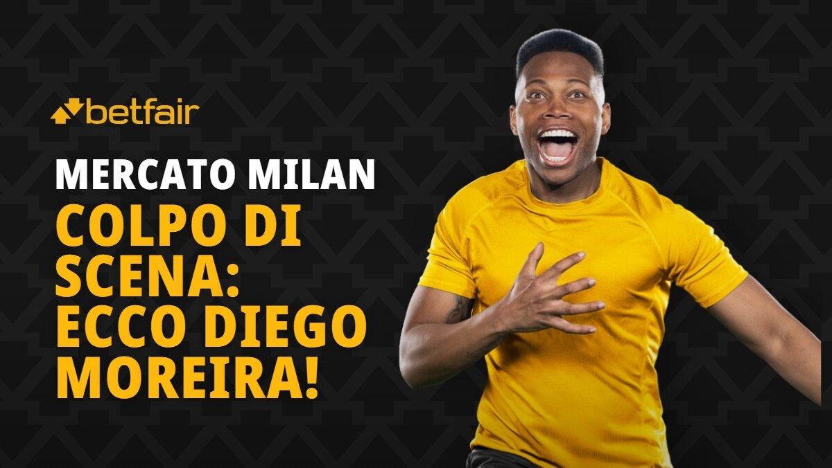 Milan: trattativa lampo per il ricco acquisto di Diego Moreira