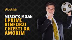 Con l'arrivo di Ruben Amorim sulla panchina del Milan si inizia a parlare di mercato