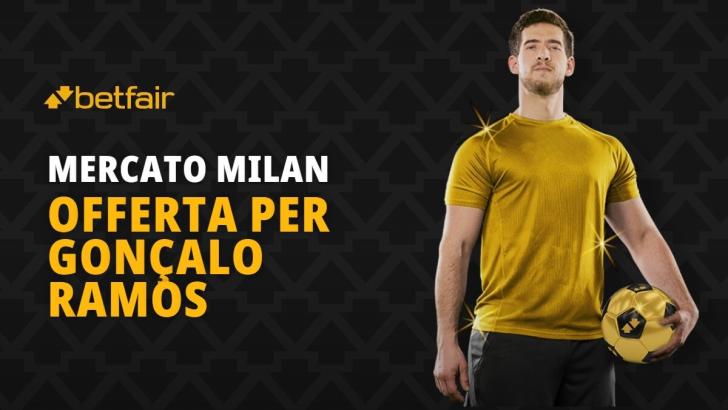 Gonçalo Ramos del PSG è l'obiettivo del Milan di Amorim
