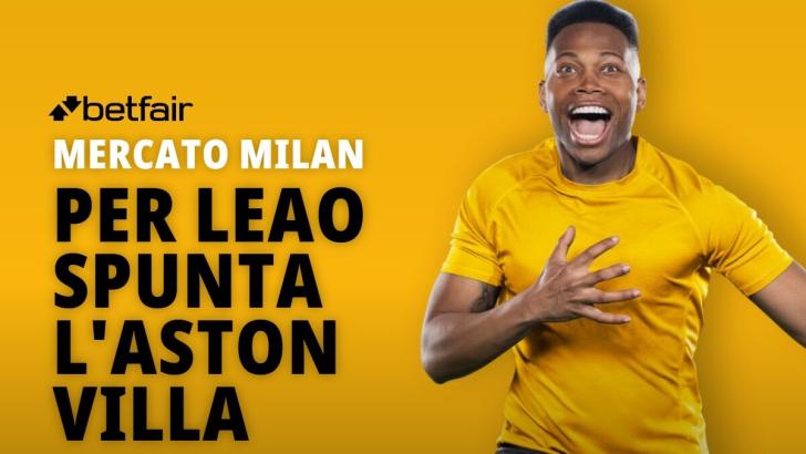 L'Aston Villa pensa a Rafael Leao del Milan per l'attacco