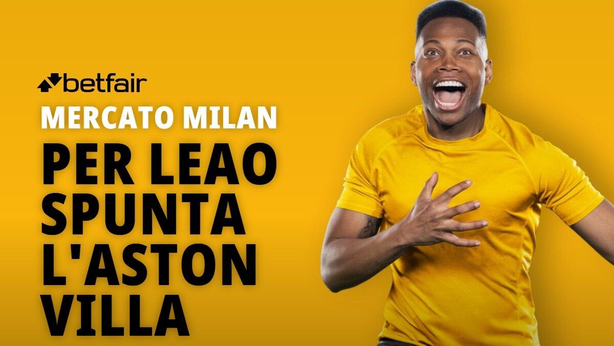 L'Aston Villa pensa a Rafael Leao del Milan per l'attacco
