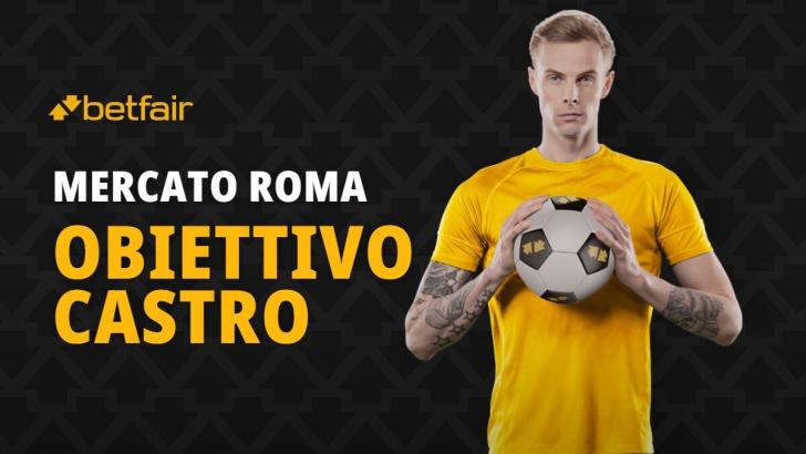 La Roma punta Santiago Castro del Bologna
