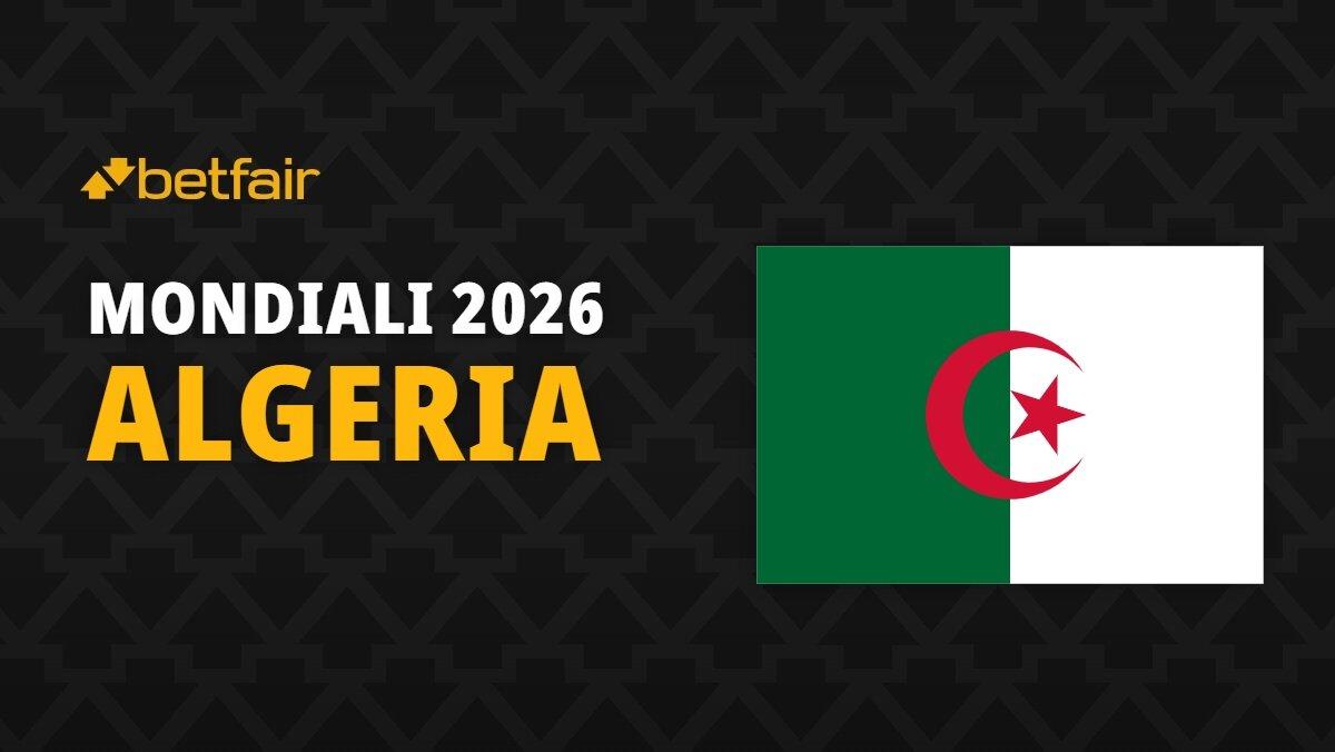 Mondiali 2026 formazione Algeria