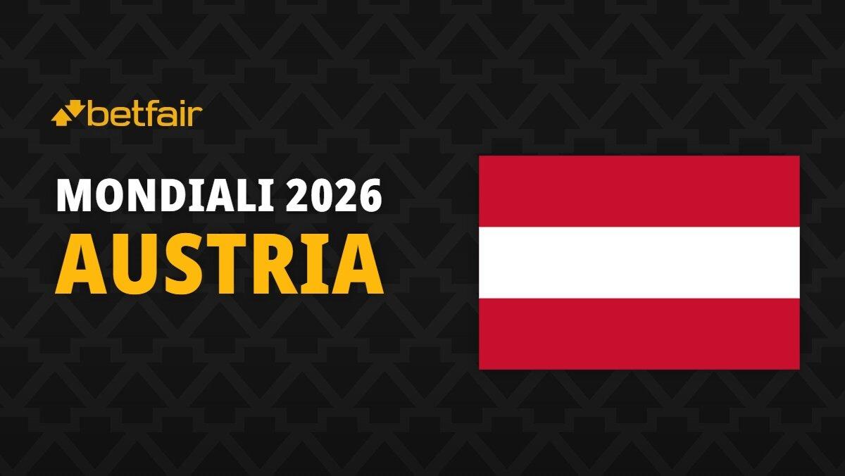 formazione Austria mondiali 2026