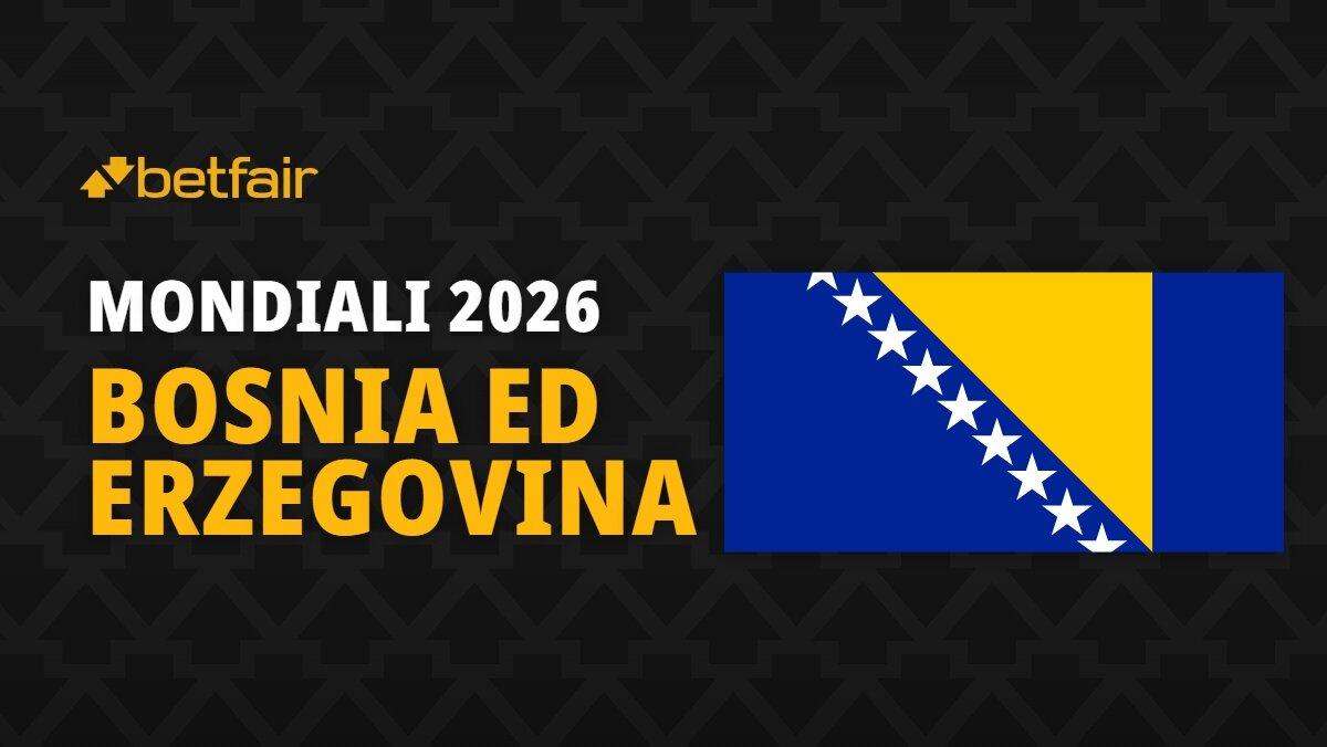 formazione Bosnia ed Erzegovina mondiali 2026