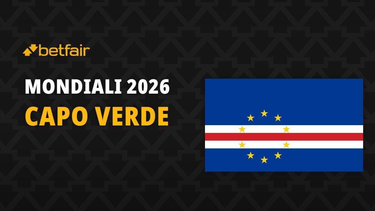 Mondiali 2026 formazione Capo Verde