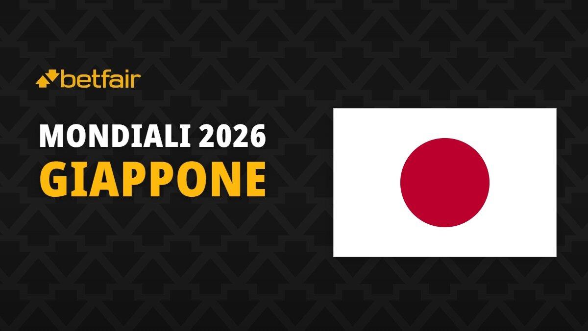 formazione Giappone mondiali 2026