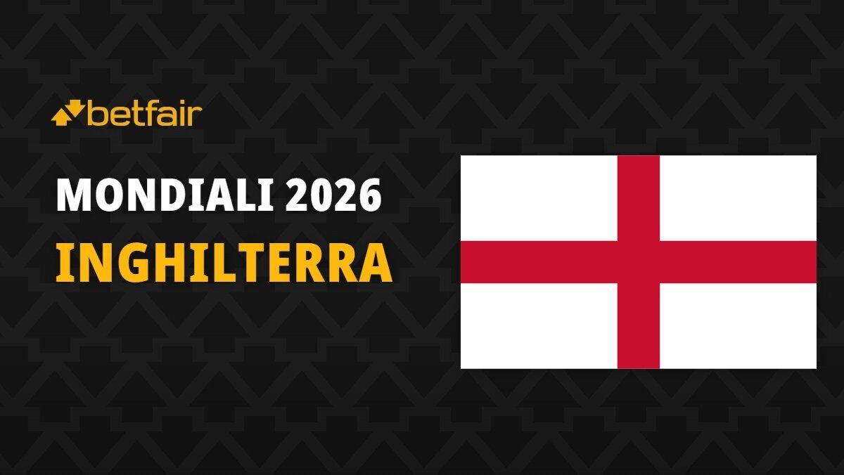 formazione Inghilterra mondiali 2026