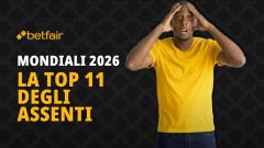 La Top 11 dei giocatori esclusi dalle convocazioni per i Mondiali 2026