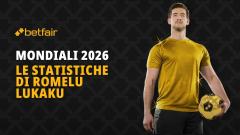 Le statistiche di Romelu Lukaku ai Mondiali