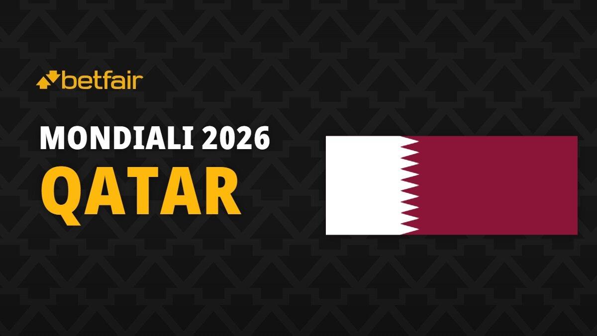 formazione Qatar mondiali 2026