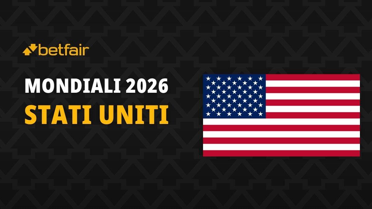 Mondiali 2026 formazione Stati Uniti