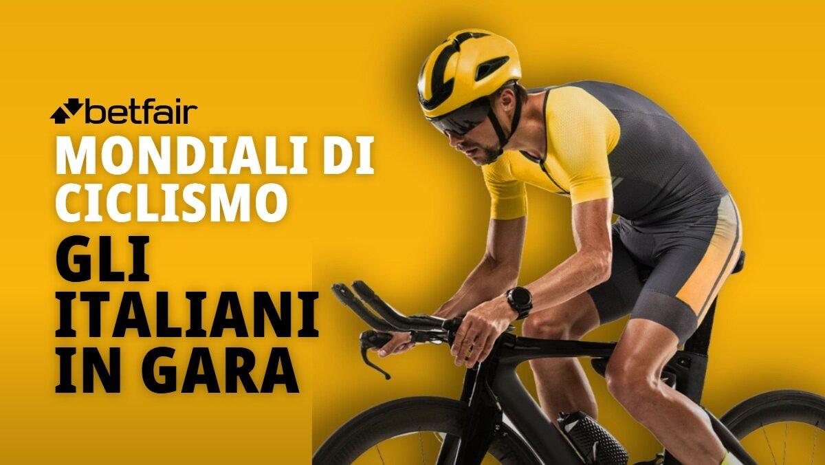Gli italiani in gara ai Mondiali di ciclismo 2026
