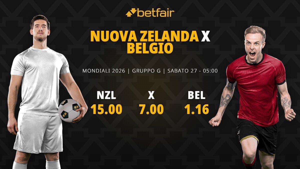 Nuova Zelanda-Belgio