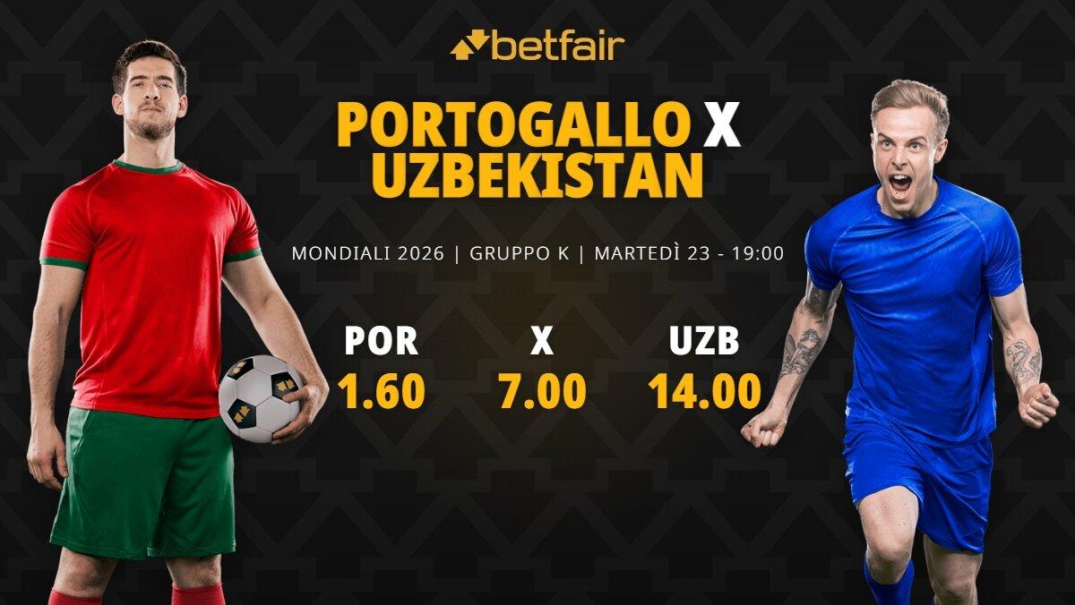 Portogallo-Uzbekistan