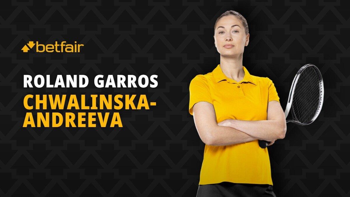 Chwalinska-Andreeva finale Roland Garros