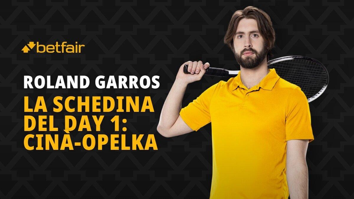 Roland Garros Day 1 Cinà-Opelka