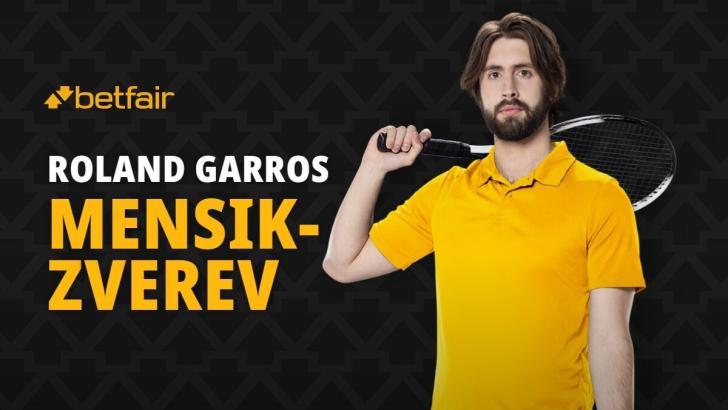 Mensik-Zverev semifinale Roland Garros