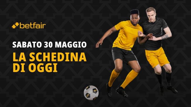 Schedina 30 maggio