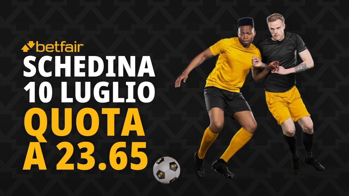 Schedina 10 luglio