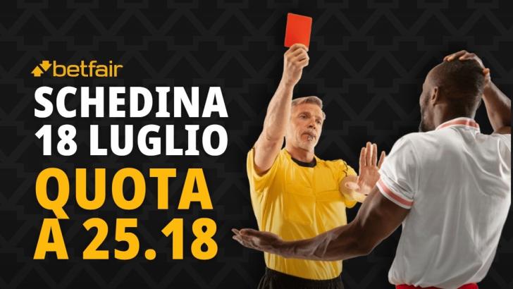 Schedina 18 luglio