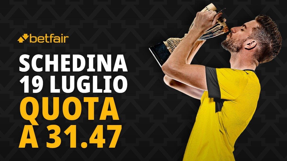 Schedina 19 luglio
