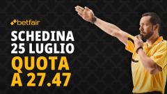 Schedina 25 luglio