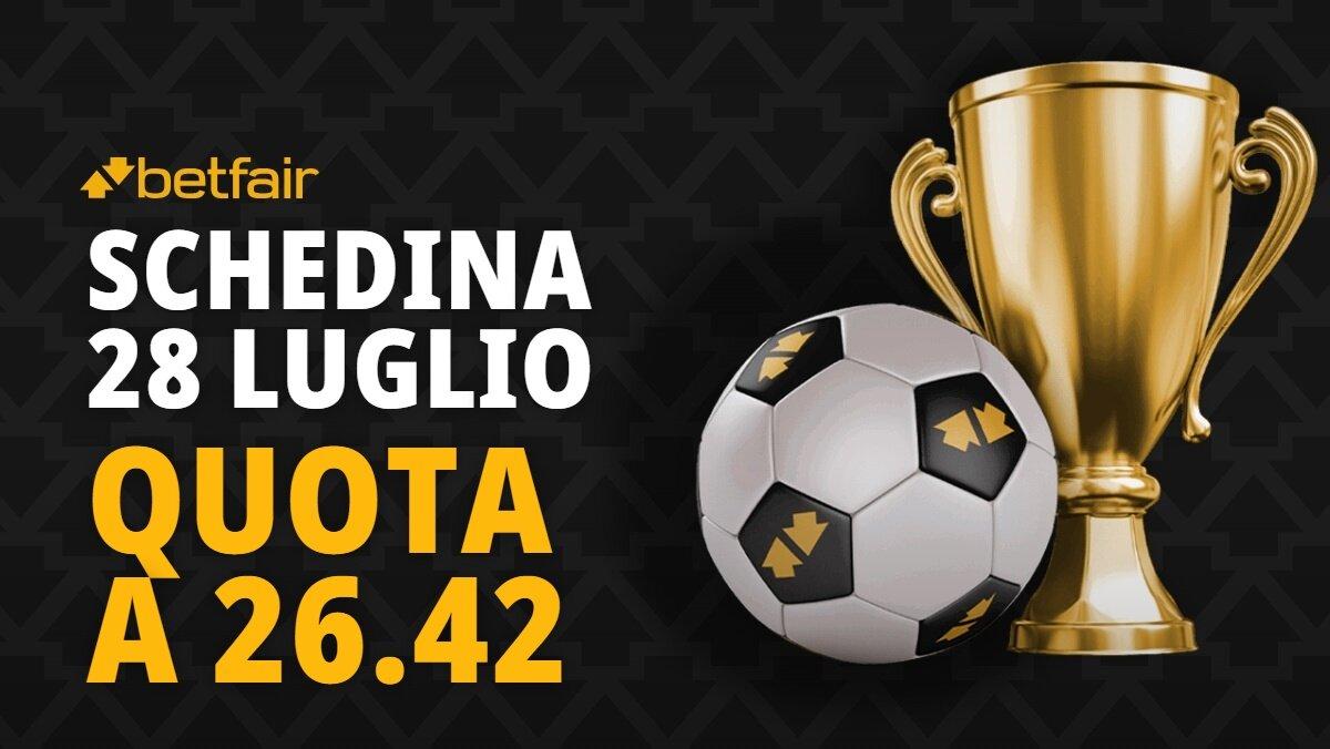 Schedina 28 luglio