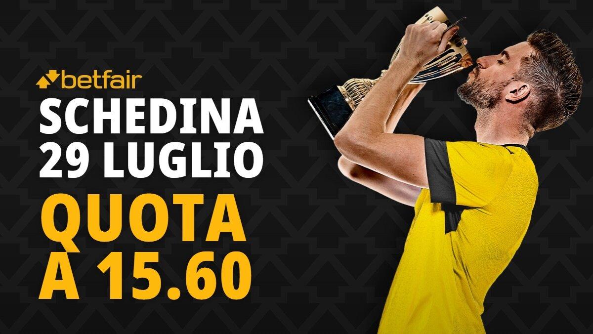 Schedina 29 luglio