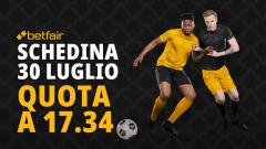 Schedina 30 luglio
