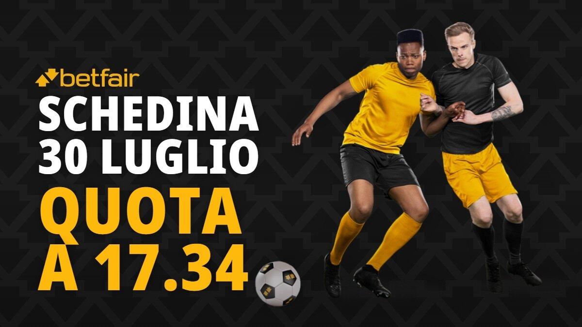 Schedina 30 luglio