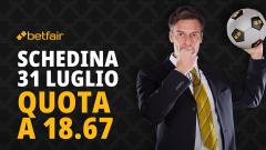 Schedina 31 luglio