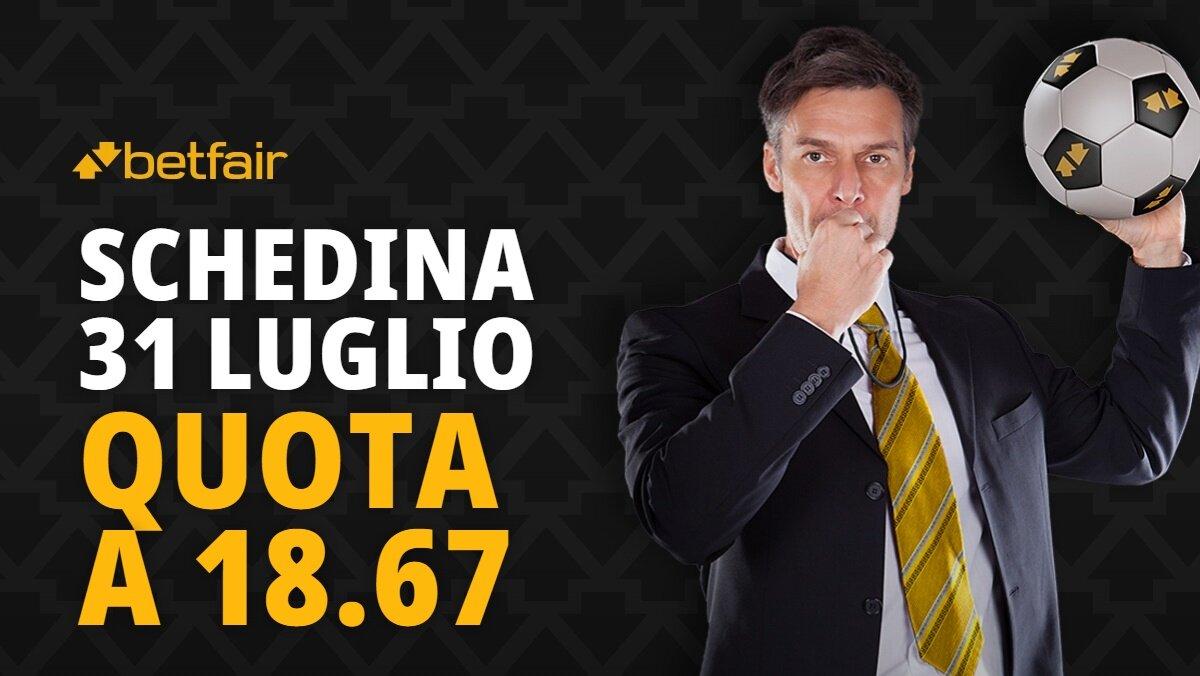 Schedina 31 luglio