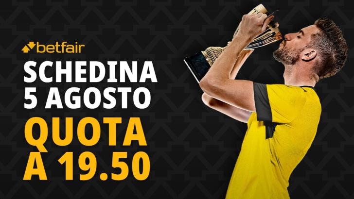 Schedina 5 agosto
