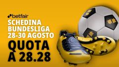 Schedina Bundesliga 28-30 agosto