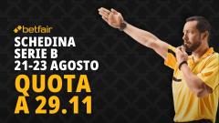 Schedina 1ª giornata Serie B