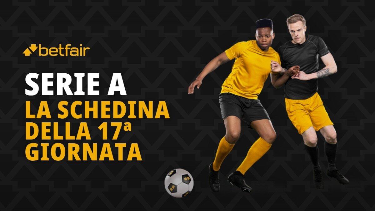 Schedina Serie A 16-19 ottobre