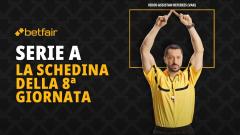 Schedina Serie A 23-25 ottobre
