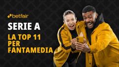 La Top 11 per Fantamedia della Serie A