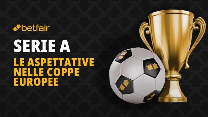 Le squadre di Serie A qualificate alle coppe europee