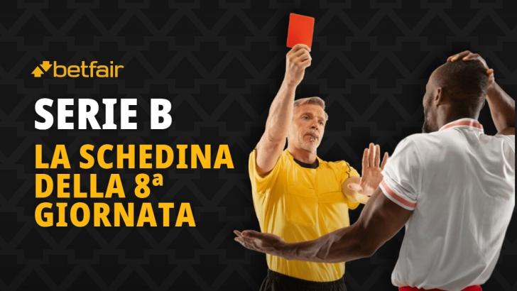 Schedina Serie B 23-25 ottobre