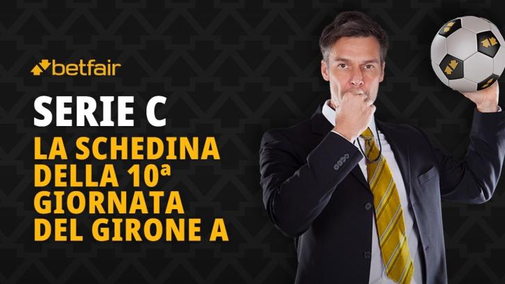 Schedina Serie C Girone A 16-19 ottobre