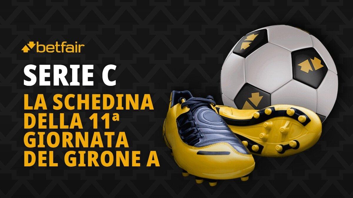 Schedina Serie C Girone A 24-25 ottobre