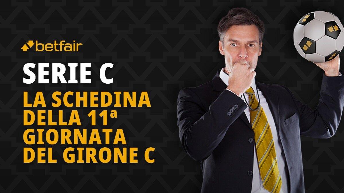 Schedina Serie C Girone C 23-26 ottobre
